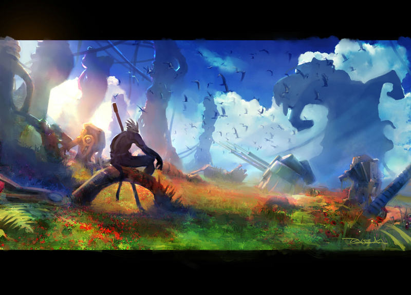 Illustration for article titled The Sexy, Colourful Art of DMC, Enslaved and Heavenly Sword